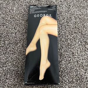 NEW George Silky Sheer Knee-Highs, 3 Pair Pack